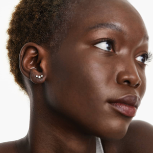 Bijoux en argent 925 avec diamants Moissanite, pierres rondes scintillantes de qualité supérieure, finition élégante, bijoux fins, cadeau - Product Image 1