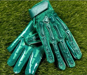 ถุงมือกีฬากลางแจ้งสีน้ำเงิน Calup Industries พร้อมลายปั๊มนูน ฝ่ามือกันลื่น ปิดด้วยแถบตีนตุ๊กแก ใช้ได้ทุกเพศทุกวัย ทุกฤดูกาล - Product Image 6