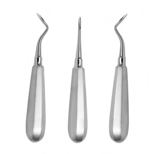 เครื่องมือถอนรากฟัน GUJJAR SURGICAL INTERNATIONAL แบบปรับแต่งได้ ผลิตจากสแตนเลส ใช้งานด้วยมือ ได้รับการรับรองมาตรฐาน CE น้ำหนักเบา ออกแบบตามหลักสรีรศาสตร์ - Product Image 1