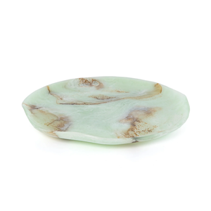 จานเรซิ่นคุณภาพสูง ลายหินอ่อนเกลียวแบบไม่ซ้ำใคร ถาดเสิร์ฟเรซิ่นรูปทรงไม่สม่ำเสมอ ถาดโชว์อินทผลัม ช็อกโกแลต ชาม - Product Image 1