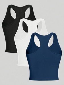 Soutien-gorge de sport respirant pour femme, haut court de yoga, tenue de fitness et de gym, OEM ODM, emballage personnalisé, vente en gros directe d'usine - Product Image 1