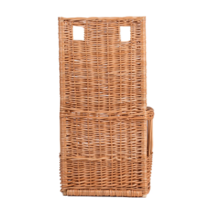 Table-Top Rattan Bread Basket, Medium Handcrafted Woven Baguette Display <b>Stand</b> For Bakeries, Vietnam Manufacturer - Product Image 3