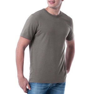 Chemises pour hommes de qualité supérieure OEMODM, sur mesure, grandes tailles, en coton, logo personnalisé, manches courtes, col rond, chemises d'été pour hommes - Product Image 4