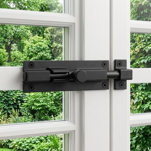 9mm Double Decker Tower Sliding Bolt Heavy Duty Door Latch Rust Resistant Security <b>Lock</b> Stainless Steel Polished Doors <b>Windows</b> - Product Image 3