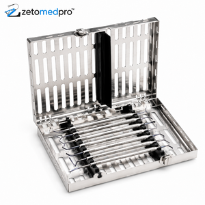 Kit de Instrumentos Pediátricos Dentales Básicos Premium con Estuche OEM Zetomed Pro - Product Image 6