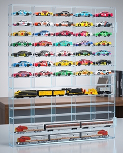 VENTES FLASH : Vitrines en acrylique pour véhicules miniatures à l'échelle 1:24, idéales pour les collectionneurs de voitures, transparentes et personnalisables pour la publicité - Product Image 3