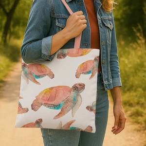 Bolsa de Lona de Algodón Puro con Impresión Personalizada y Tamaño Flexible para Empaquetado Minorista - Product Image 2