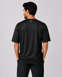 Camiseta de Corte Regular para Hombre, Diseño Informal para Uso Diario, Cómoda, Antiarrugas, Transpirable, de Secado Rápido, en Lona de Poliéster/Algodón - Product Image 2