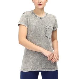 Camiseta de Cuello Redondo 100% para Mujer, Ropa Casual de Primera Calidad, Tela Ligera, Ajuste Cómodo, Estilo Urbano Moderno, Atuendo de Verano - Product Image 4