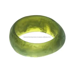 Epoxy resin bangle Unique resin jewelry Custom resin bracelet Artistic bangle design made in india