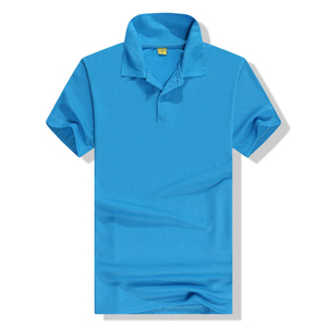 Polo de Manga Corta Negro para Hombre, Color Sólido, Tejido de Punto, Corte Regular Informal, Diseño con Botones - Product Image 4