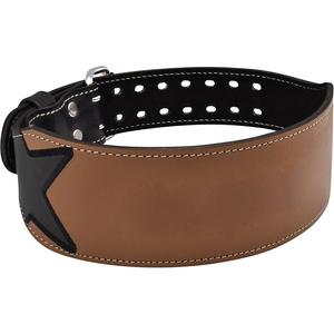 Custom logo leather belt <b>Weight</b> Lifting Leather Gym <b>Training</b> Support Fitness Exercise Bodybuilding Belt - Product Image 6