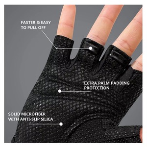 Guantes Deportivos para Gimnasio y Levantamiento de Pesas, Más Vendidos al Por Mayor, con Protección Acolchada y Propiedad de Absorción de Humedad - Product Image 5