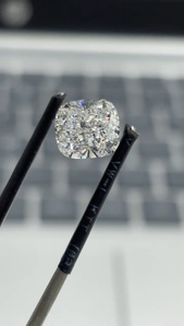 Diamante Cultivado en Laboratorio, Corte Excelente, Solitario, Forma Cojín, 5.00 Ct, E VS1, Certificado IGI, Sintético RAAMAA - Product Image 3