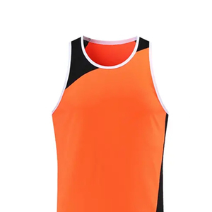 Custom <b>Running</b> Uniform Men Sublimated <b>Running</b> Singlet & Shorts Set Quick Dry Breathable Sportswear OEM Athletic Track Suit - Product Image 5
