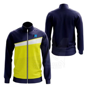 Chaqueta de Entrenamiento con Cierre y Cuello Alto, 100% Poliéster, para Invierno, con Logotipo Frontal Personalizado, Diseño Transpirable, en Oferta - Product Image 2