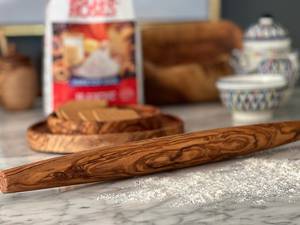 Professional Wooden <b>Rolling</b> <b>Pin</b> for Pastry Cookie and Fondant Making - Product Image 1