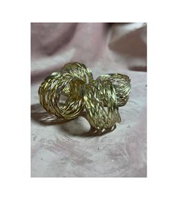 Elegante Anillo para Servilletas de Metal Diseñado para una Experiencia Gastronómica Elegante con Aspecto Decorativo y Cuerpo Metálico Resistente - Product Image 3