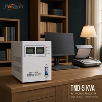 Régulateur de tension monophasé 5 kVA pour usage résidentiel, série TND 220 V, protecteurs de tension pour la protection des appareils électroménagers