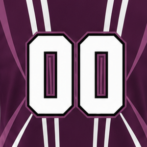 Maillot de rugby blanc bordeaux à manches courtes, col en V, uniforme d'équipe, respirant, léger, personnalisable, vêtements de sport pour l'entraînement - Product Image 6