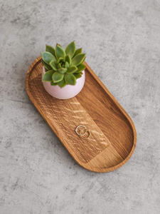 Bandejas de Servir de Madera de Acacia, Plato con Forma de Nubes/Hojas para Decoración de Fiestas, Plato de Madera Grabado a Mano - Product Image 3