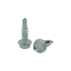 Tornillos de acero con acabado de óxido negro y cabeza de corneta autoperforante de la marca Song Phan de Vietnam Hex Drive - Product Image 1