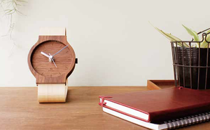 Versatile Cost Marvellous Grades Japanese Natural Interior Small Analog Desk Clock - Product Image 5