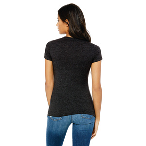 Camiseta Informal de Algodón 100% para Mujer, de Primera Calidad, con Logotipo Personalizado, Fácil de Usar, Transpirable, Sublimada y Tejida - Product Image 3