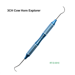 Explorer dentaire ergonomique à double extrémité en acier inoxydable, manuel, certifié CE, Roboz Tech Pakistan - Product Image 3