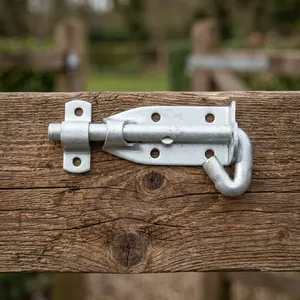 Pestillo de puerta de hierro de calidad premium con mecanismo de bloqueo fuerte para uso en hoteles y exteriores disponible al mejor precio. - Product Image 4
