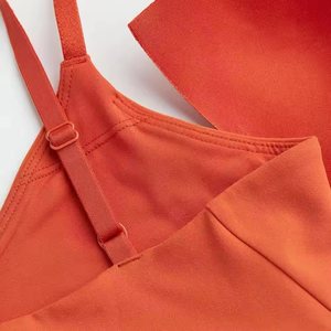 Sujetador Deportivo Acanalado para Mujer – Sujetador de Yoga de Soporte Medio, Ropa Deportiva para Gimnasio, Venta al por Mayor de Marca Privada - Product Image 5