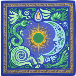 Bandana carrée personnalisée avec logo, 100 % coton, 22 pouces, pour l'extérieur, toutes saisons, unisexe, en mélange de coton et de satin - Product Image 6
