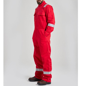 Hi Vis <b>Overall</b> Uniform Safety Equipment Production Safety <b>Work</b> Uniform Coverall Protective <b>Overalls</b> Coveralls Uniform OEM Size - Product Image 3