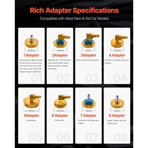 Kit Profesional de Purgado de Frenos Eléctrico de 110V con Manómetro de Presión para Cilindro Maestro y Bomba de Aire Integrada para Reparación de Frenos - Product Image 3