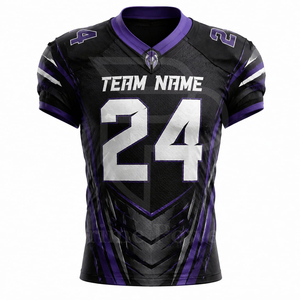 Nuevo Conjunto de Uniforme de Fútbol Americano Sublimado 2026, Jersey y Pantalones Personalizados para Equipo, Nombre del Jugador, Ecológico, Transpirable, Verano - Product Image 2