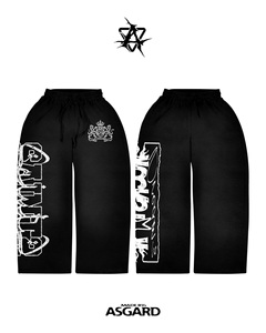 Conjunto Deportivo Unisex Negro con Capucha y Cremallera, Sudadera de Algodón de Manga Larga y Pantalones con Estampado de Letras, Corte Holgado, Ropa de Otoño - Product Image 4