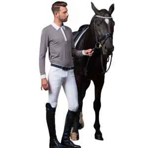 Camisas de Equitación de Manga Larga, Color Personalizado, Compresión de Algodón Transpirable, Diseño Personalizado, Nueva Llegada - Product Image 5