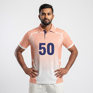 Camisetas de Cricket Personalizadas de Primera Calidad, 100% Poliéster, Camiseta de Cricket para Hombre, Camiseta de Cricket de Manga Corta para Hombre - Product Image 1