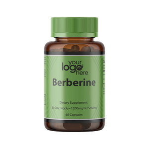 Cápsulas de Fibra Dietética de Berberina de Calidad Premium de EE. UU. para Exportación, Marca One Solution LLC |   Suplemento Dietético para Adultos, 60 Cápsulas, Precio Bajo - Product Image 1