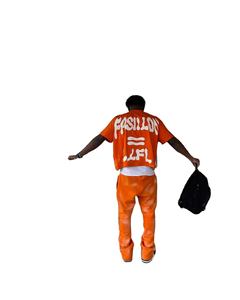 Ensemble de survêtement décontracté respirant avec logo frontal, T-shirt court et ample, et pantalon évasé, pour ODM/OEM - Product Image 3