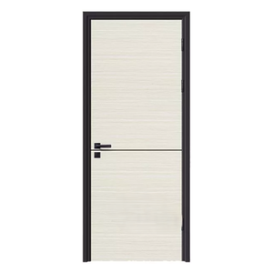 Puerta Caesar, Elegante Puerta de Madera WPC con Patrones Simples, Estilo Americano Minimalista, Impermeable, Insonorizada, Aislante de Calor, Reductora de Ruido - Product Image 1