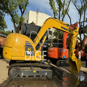 Offre Spéciale – Mini-Excavatrice Komatsu PC55 / PC60-8 d'occasion, 6 tonnes, d'origine japonaise, modèles 2018-2022, moteur et pompe hydraulique entièrement testés - Product Image 4