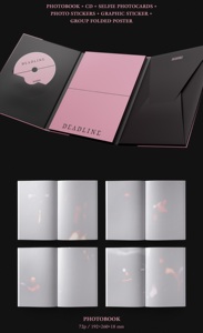 BLACKPINK - 3er Mini Álbum [DEADLINE] (Versión BLACK) (Pre-orden/POB incluido) Álbum de tarjetas fotográficas K-Pop - Product Image 3