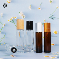 Bouteilles de parfum personnalisées à fond épais et vintage 10 ml 15ml mini rondes carrées transparentes rechargeables mini échantillon de décantations de parfum en verre