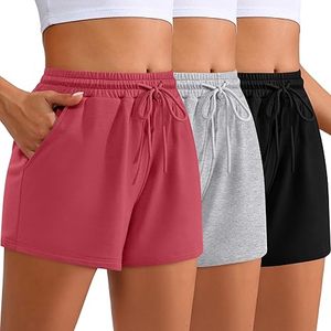 Pantalones Cortos Casuales Holgados y Transpirables para Hombre y Mujer, Tejido de Punto, Logotipo Personalizado, Pantalones Cortos de Algodón - Product Image 1