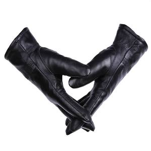 Gants de moto en cuir de haute qualité, cuir véritable, écologiques, luxe, mode, usage quotidien, professionnels, durables - Product Image 4