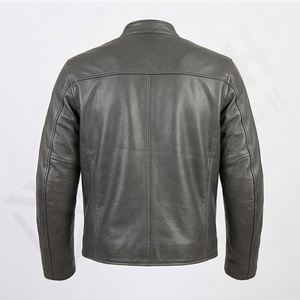 Veste de moto en cuir véritable pour homme de qualité supérieure, nouvelle arrivée, vestes de moto d'hiver, protections amovibles, personnalisables - Product Image 2