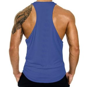 Camiseta Deportiva de Verano para Hombre, de Alta Calidad, sin Mangas, para Gimnasio, de Algodón y Poliéster, de Secado Rápido, Personalizable - Product Image 5