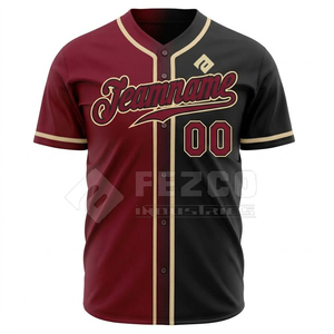 Premium Heat-Transfer Printed Breathable <b>Baseball</b> Jersey Lightweight Polyester Athletic Shirt Custom Team Uniform for Men - Product Image 2