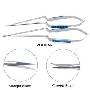 Tijeras de Micro Neurocirugía, Instrumentos Microquirúrgicos de Acero Inoxidable, Micro Tijeras de Dentavex - Product Image 5
